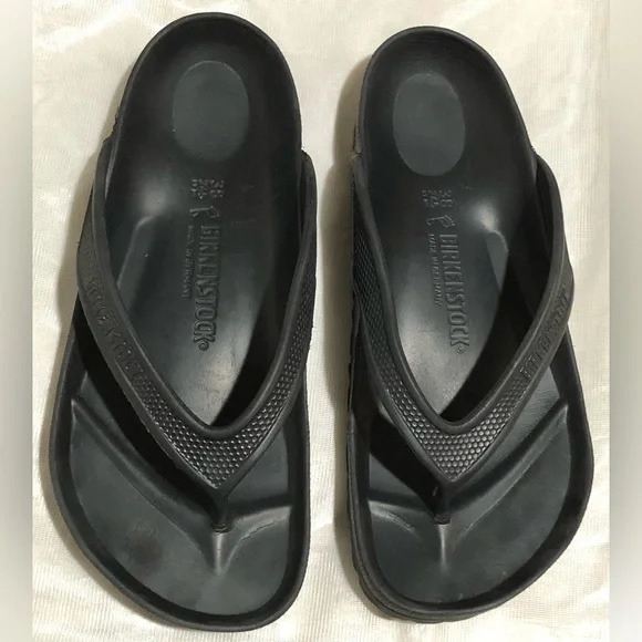 Birkenstock Black Flip Flops - Picture 5 of 9